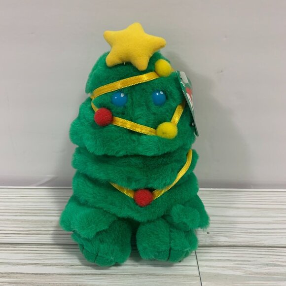 Vintage 2001 Puffkins Limited Edition Twinkle Christmas Tree Plush NWT - Picture 1 of 8